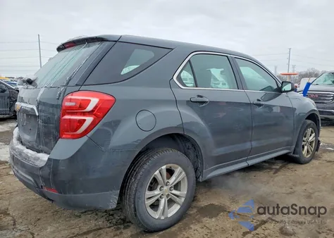 2017 Chevrolet Equinox Ls z USA, uszkodzony, nr VIN 2GNALBEK8H6129972